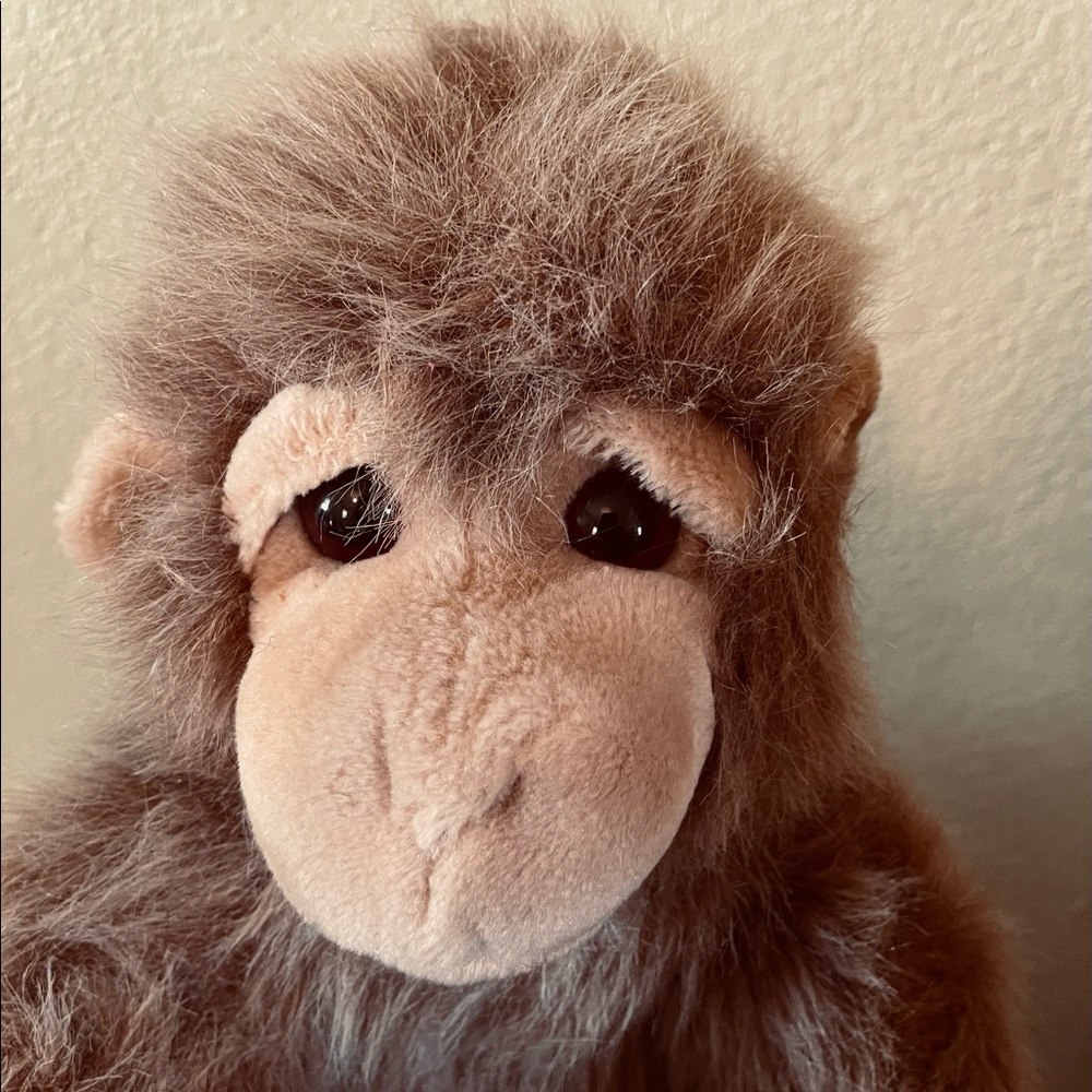 TY 19 in. Stuffed Monkey, w/11 in. tail - Picture 2 of 4